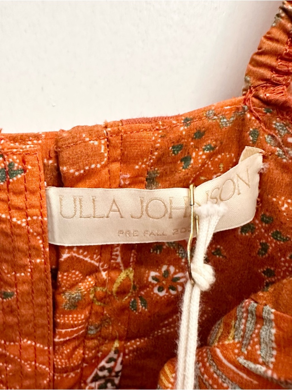 Ulla Johnson Leilani Cotton Maxi Dress In Red Orchid Size 6 - Picture 14 of 16